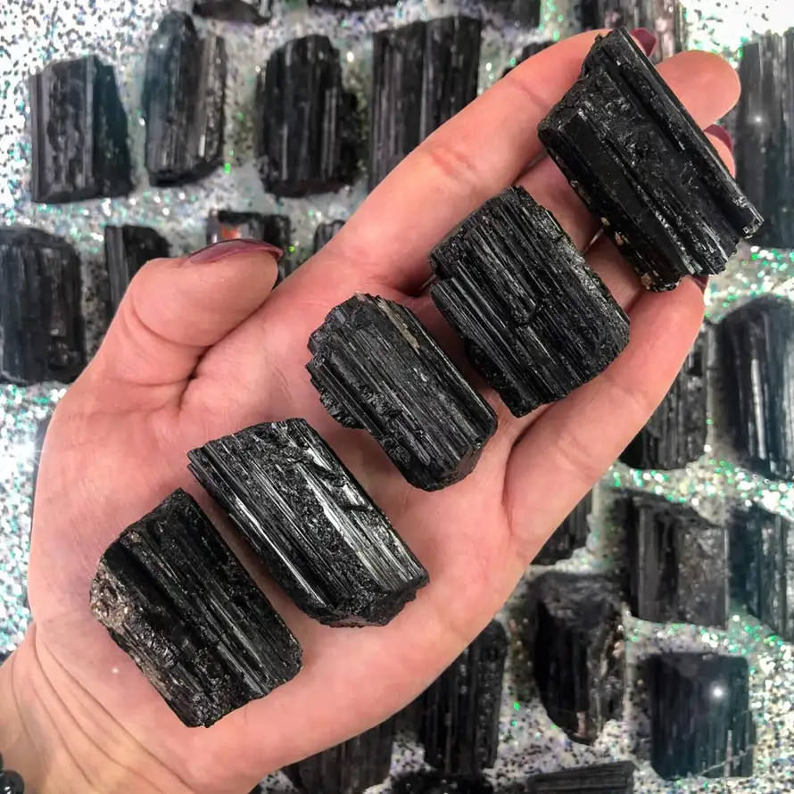 Black Tourmaline Raw