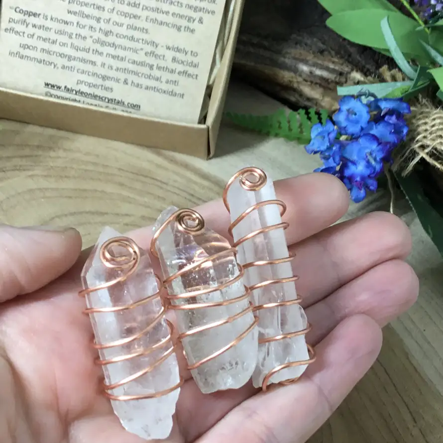 Copper Natural Energy Conductor by The Kosmic Queen Collection