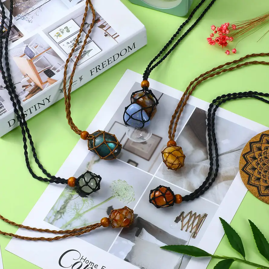HEMP Crystal Handcrafted Necklace