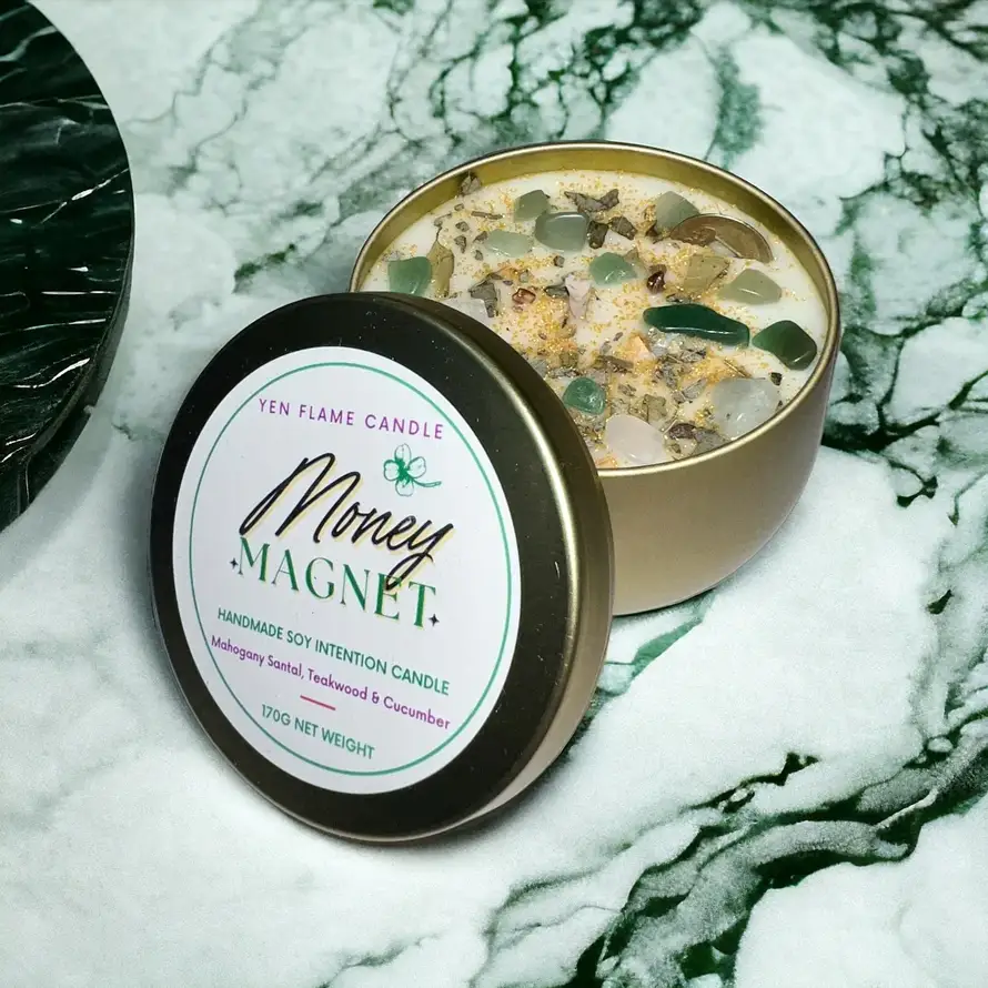 MONEY MAGNET Scented Soy CANDLE