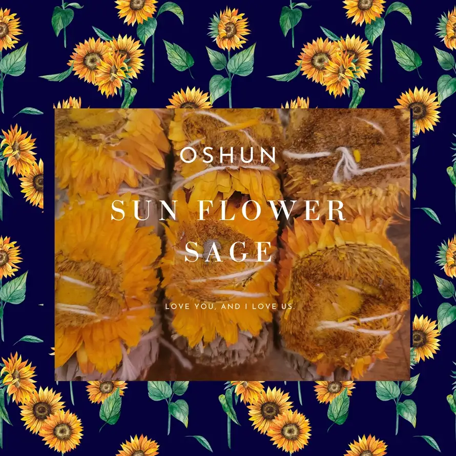 Oshun's Sunflower Sage Bundle