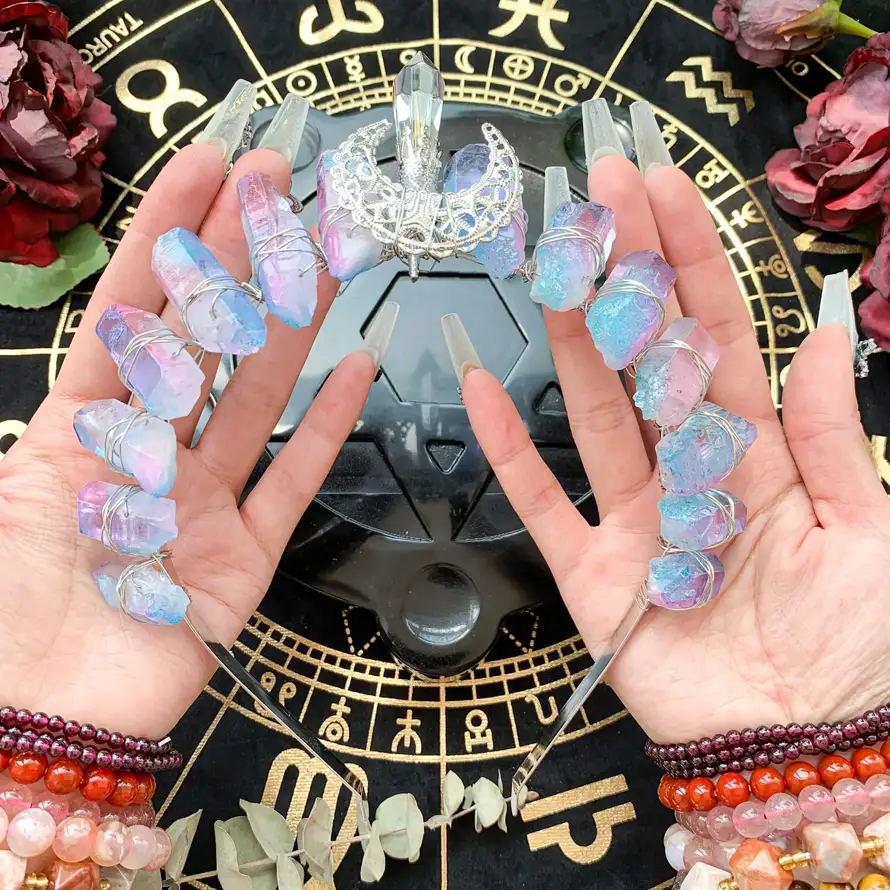 Spiritual Bae Crystal Aura Crown