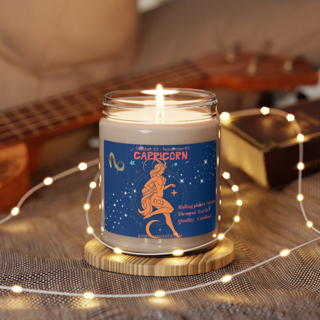 Capricorn of Scented Zodiac Candle- Embody the Essence of Ambition