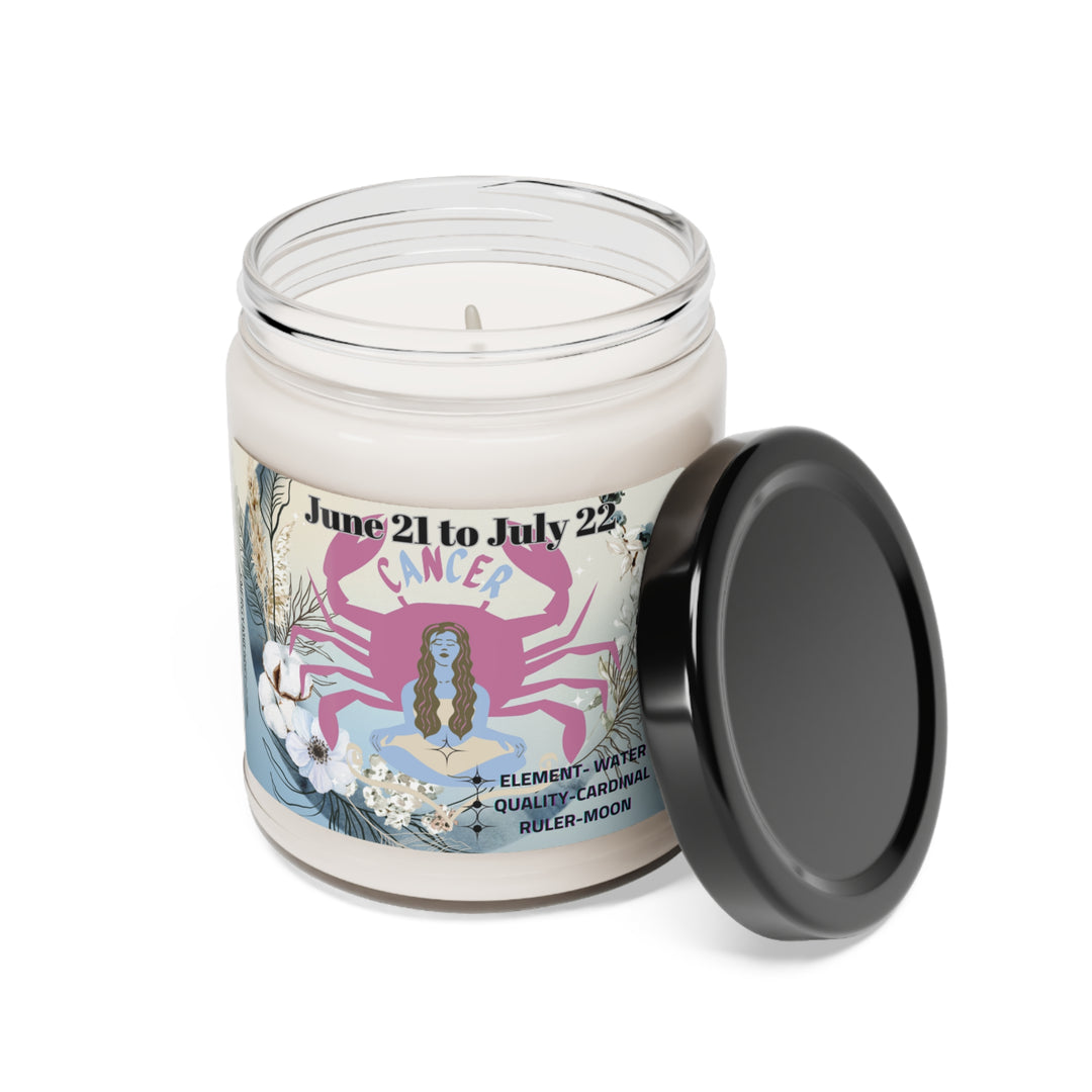 Cancer Zodiac Scented Candle: Embrace the Comforting Glow