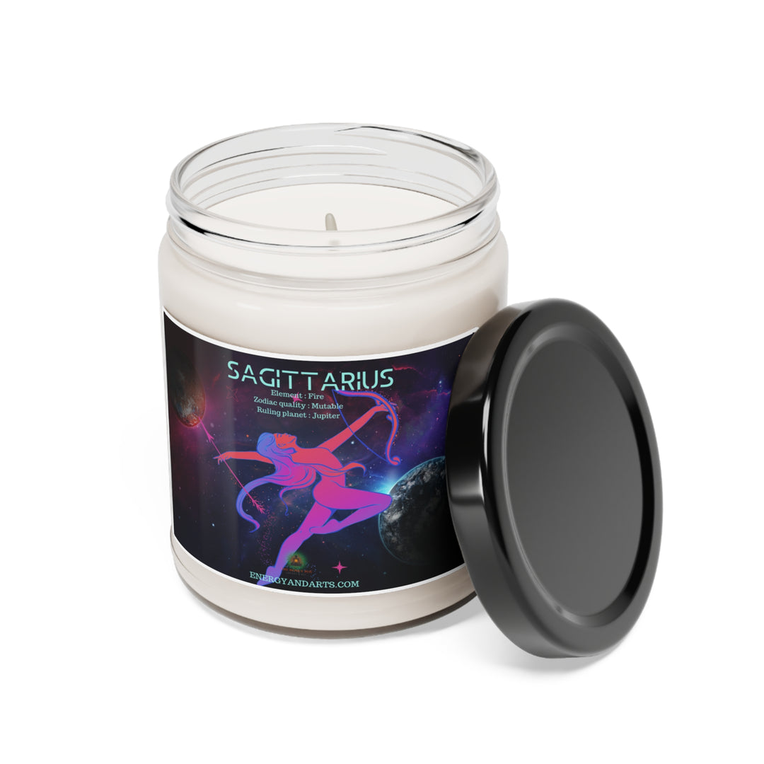 Sagittarius Scented Zodiac Candle: A Journey of Spice and Warmth