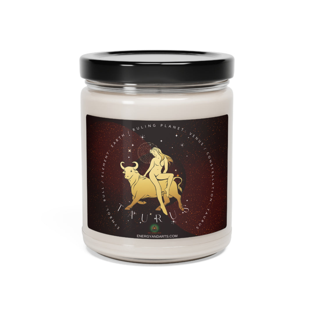 Taurus Scented Zodiac Candle: Embrace Earthy Serenity
