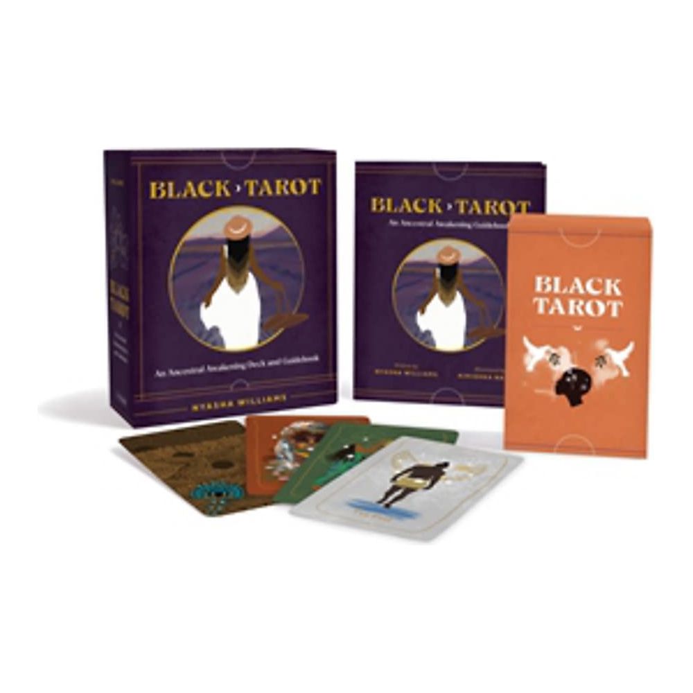 Black Tarot: An Ancestral Awakening Deck and Guidebook Cards